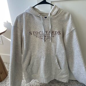 Gear For Sports Gray Stockyards Fort Worth Women's Sweater